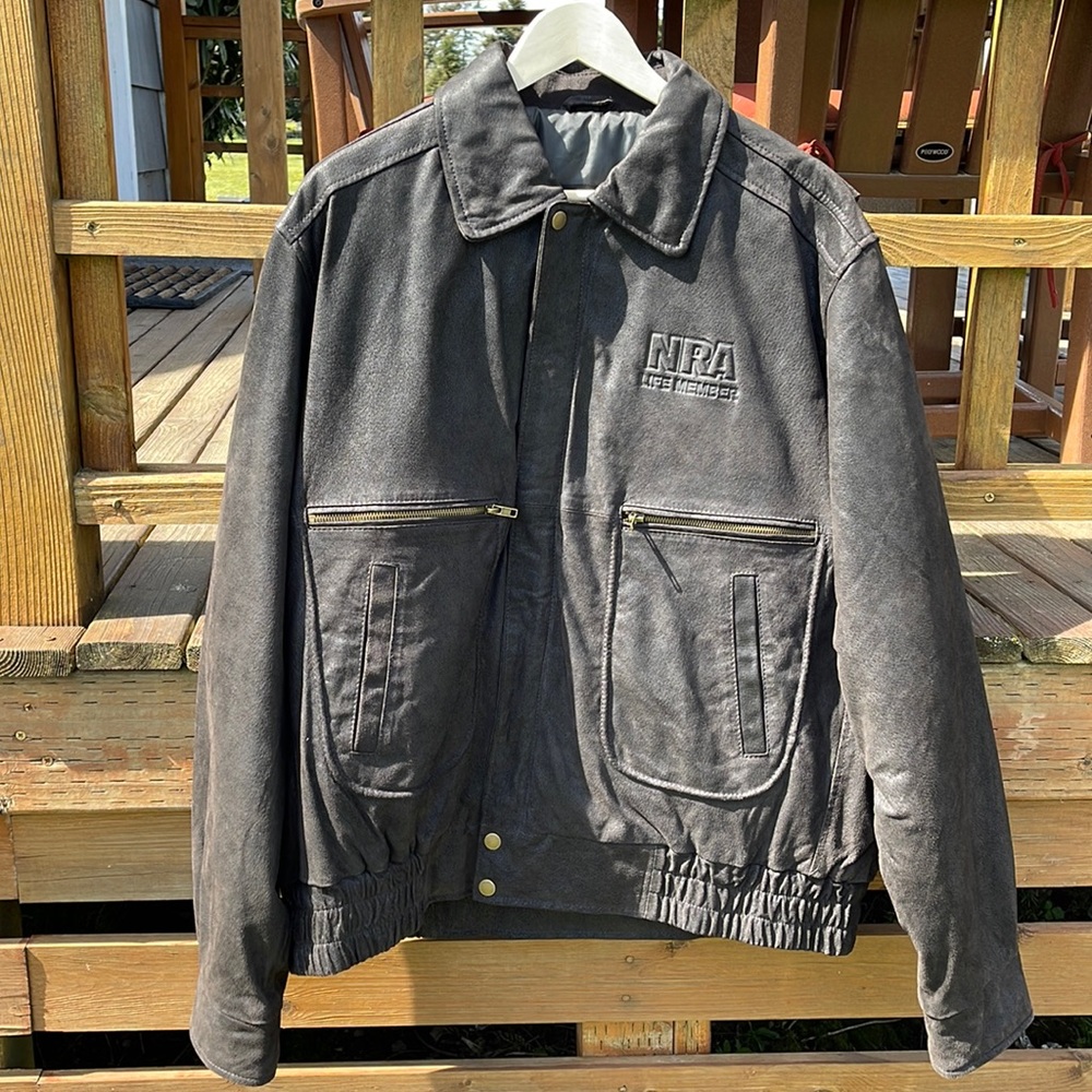 NWOT Men’s Leather Jacket
